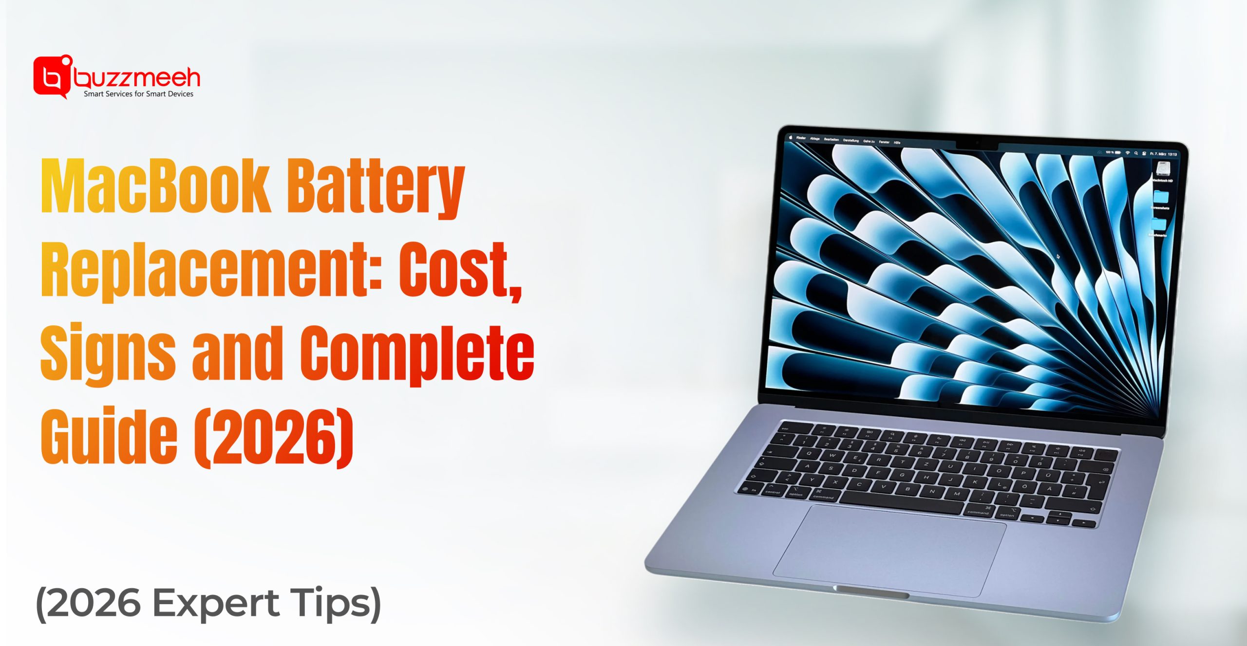 MacBook Battery Replacement: Cost, Signs and Complete Guide (2026)