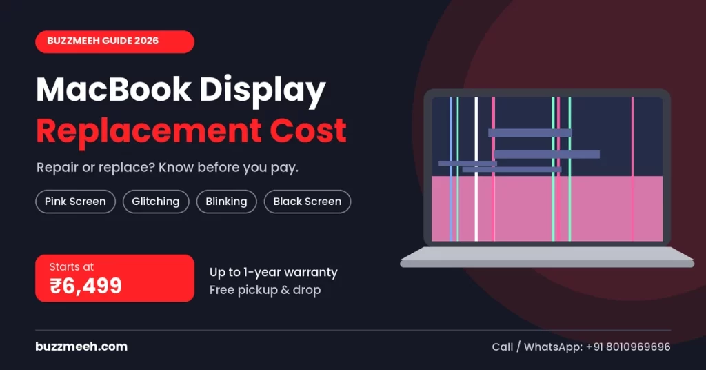 MacBook Display Replacement Cost in 2026: Problems, Prices and Fixes
