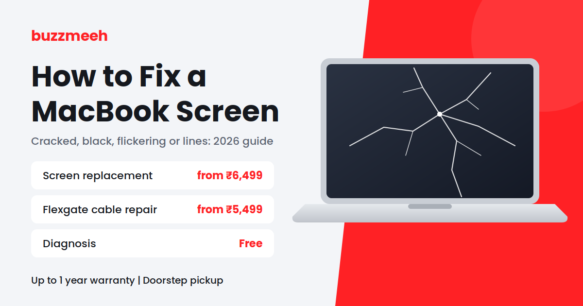fix macbook screen
