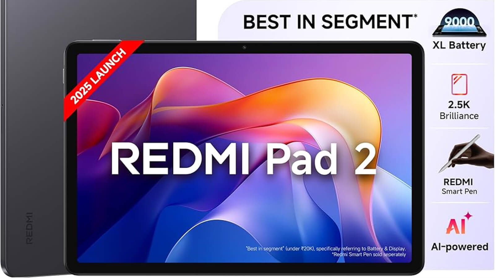 Redmi Pad 2 Pro 5G India Launch